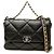 Chanel 19 Flap Large in pelle d'agnello nera