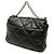 Chanel 19 Flap Large in pelle d'agnello nera - vista 2