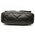 Chanel 19 Flap Large in pelle d'agnello nera - vista 3