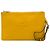 Pochette da polso LOEWE in pelle gialla con logo