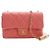 Chanel Pink Mini CC Quilted Lambskin Chain Flap
