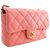 Chanel Pink Mini CC Quilted Lambskin Chain Flap - vista 13