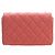 Chanel Pink Mini CC Quilted Lambskin Chain Flap - vista 2