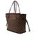Louis Vuitton Brown Damier Ebene Neverfull MM - vista 2