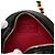 Clutch rotonda Chanel 19 in lambskin nero con catena - vista 5