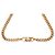 Bracciale a catena Dior Gold placcato oro con strass e logo CD - vista 4