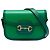 Borsa a tracolla Gucci Horsebit 1955 Medium in pelle di vitello Verde