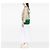 Borsa a tracolla Gucci Horsebit 1955 Medium in pelle di vitello Verde - vista 5