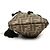 Fendi Brown Zucca Canvas Beuteltasche mit Kordelzug - Ansicht 3