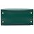 Borsa Satchel Prada Green Saffiano Bibliotheque - vista 3