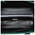 Borsa Satchel Prada Green Saffiano Bibliotheque - vista 4