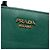 Borsa Satchel Prada Green Saffiano Bibliotheque - vista 5