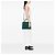 Borsa Satchel Prada Green Saffiano Bibliotheque - vista 6