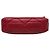 Chanel 19 Flap Large en agneau rouge - vue 3