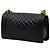 Chanel Black Old Medium Quilted Lambskin Boy Flap - vista 2