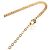 Dior Gold Plated Halskette mit Strass-Anhänger - Ansicht 4