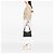 Versace Borsa Hobo Virtus Piccola in Pelle Nera - vista 5