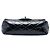 Chanel Black Mini Rectangular Classic Patent Single Flap - vista 3