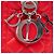 Dior Red Medium Lambskin Cannage Lady Dior - Ansicht 5