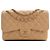 Chanel Beige Jumbo Classic Caviar Double Flap