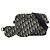 borsetta Triple Pouch Saddle in tela Oblique blu Dior - vista 7
