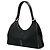 Borsa a tracolla Gucci Jackie Bardot in tela GG nera - vista 2