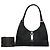 Borsa a tracolla Gucci Jackie Bardot in tela GG nera - vista 6