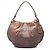 Borsa Hobo Prada in pelle di vitello Naplak Glace Sfumato Brown
