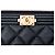 Chanel Black Large Quilted Caviar Boy O Case Clutch - vista 5
