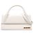 Jacquemus White Smooth Calfskin Le Chiquito Long