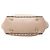 Borsa Valentino Rockstud Mini in pelle di vitello grana marrone - vista 3