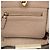 Borsa Valentino Rockstud Mini in pelle di vitello grana marrone - vista 5