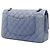 Chanel Purple Medium Classic Lambskin Double Flap - Ansicht 2