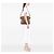 Borsa Gucci Beige Medium GG Canvas Charm Dome Satchel - vista 6