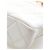 Chanel Borsa Hobo Piccola CC Matelassé in Pelle d'Agnello Bianca con Catena - vista 8