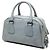 Re-Edition Prada Blue Nappa Antique Re Edition 2001 Top Handle Tasche - Ansicht 2
