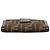 Fendi Brown Zucca Canvas Bifold Kisslock Compact Wallet - view 3