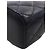 Chanel Mini Vanity Case CC Matelassé in Pelle d'Agnello Nera con Manico e Catena - vista 10