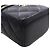 Chanel Mini Vanity Case CC Matelassé in Pelle d'Agnello Nera con Manico e Catena - vista 11