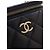 Chanel Mini Vanity Case CC Matelassé in Pelle d'Agnello Nera con Manico e Catena - vista 4