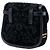 Prada Black Impuntu Embroidered Velluto Corsaire wandelbare Gürteltasche - Ansicht 2