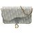 Cartera Saddle On Chain Dior Gray Oblique Canvas