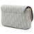 Cartera Saddle On Chain Dior Gray Oblique Canvas - vista 2