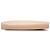 Clutch Prada Beige Saffiano Lux East West Frame - vista 3