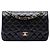 Chanel Black Jumbo Classic Lambskin Double Flap