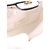 Clutch Chanel White Quilted Lambskin Resin CC Flap Clutch With Chain - vista 4
