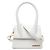 Jacquemus White Leather Le Chiquito Moyen