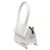 Jacquemus White Leather Le Chiquito Moyen - vista 2