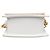 Jacquemus White Leather Le Chiquito Moyen - vista 3