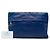 Pochette Prada Blue Soft Calf Fold Over - vue 6